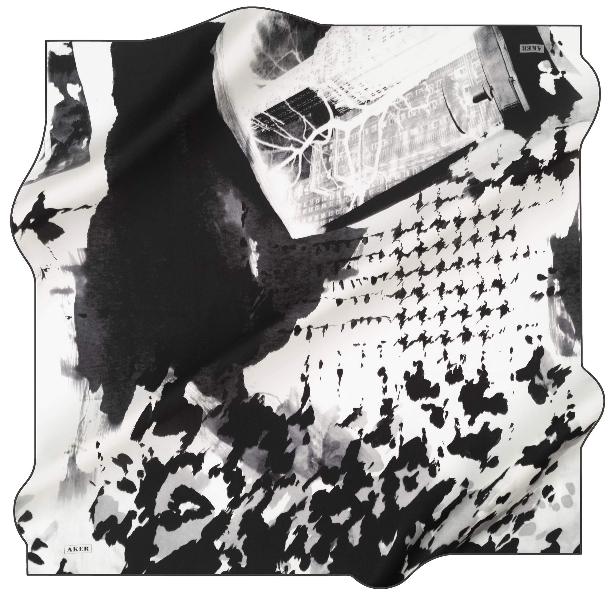 Aker Zelle Turkish Silk Scarf No. 11 - Beautiful Hijab Styles