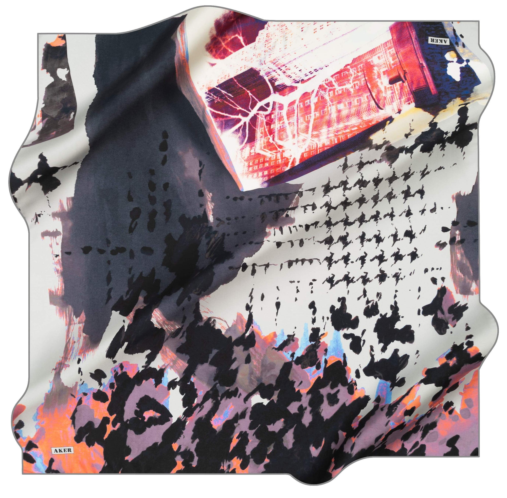 Aker Zelle Turkish Silk Scarf No. 71 - Beautiful Hijab Styles