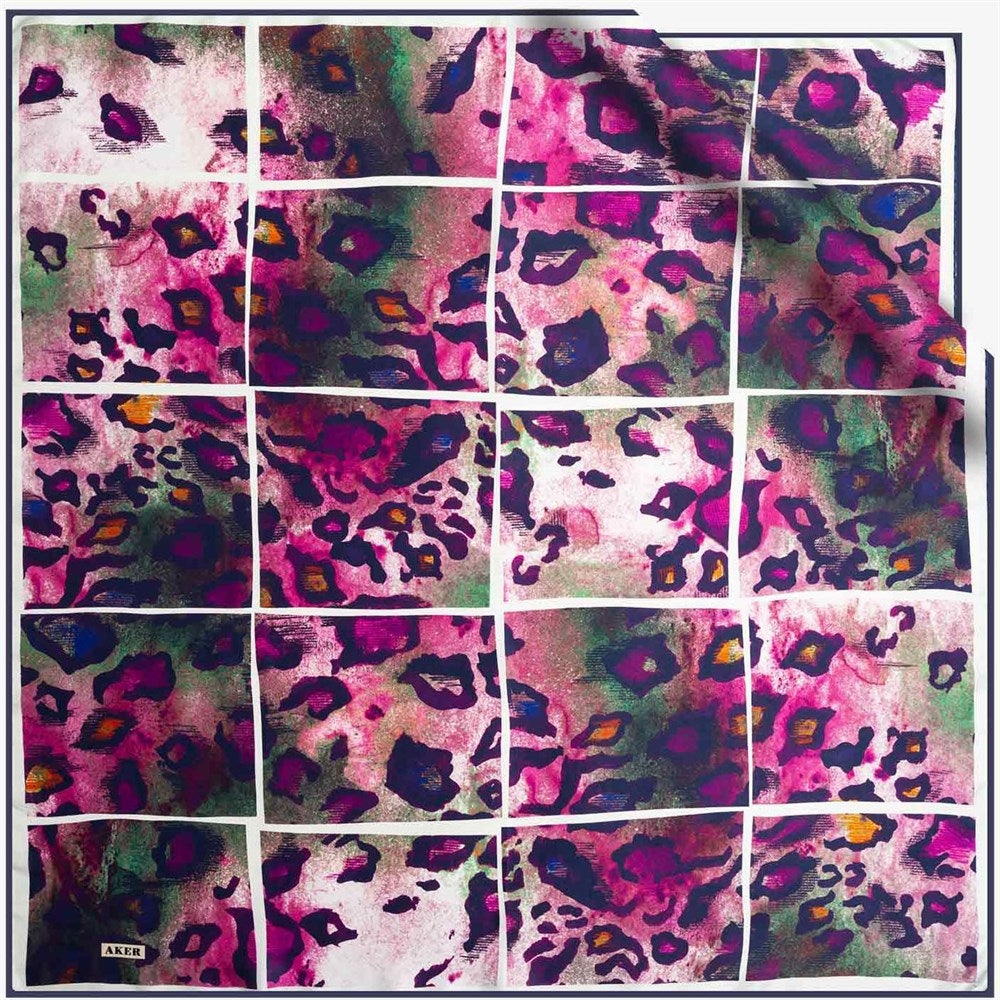 Aker Lorraine Silk Twill Scarf No.92 Silk Hijabs,Aker,Silk Scarves Aker 