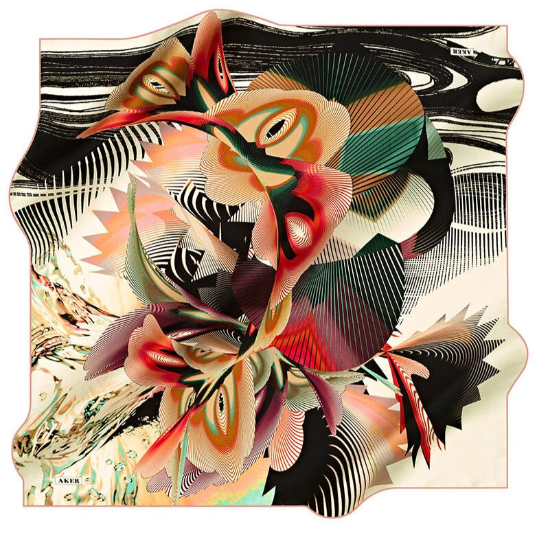 Aker Sadie Women Silk Scarf No. 91 Silk Hijabs,Aker,Silk Scarves Aker 