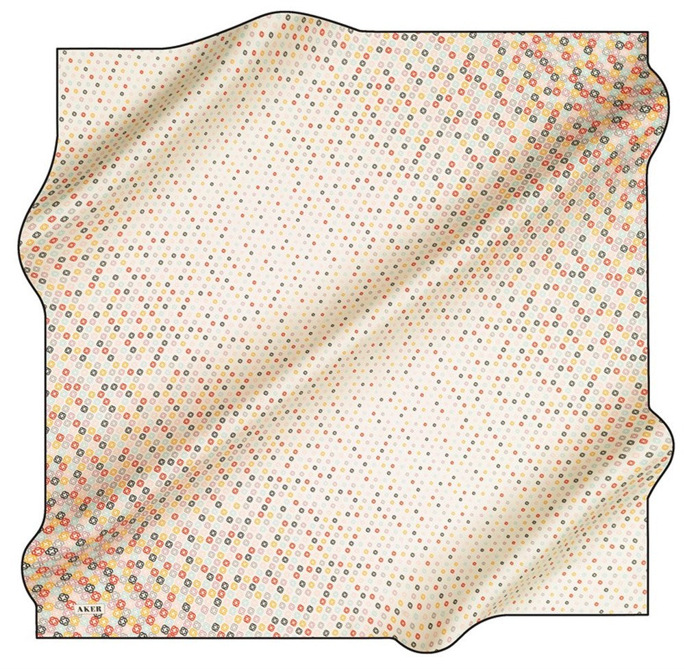 Aker Signature Turkish Silk Scarf No. 12 Silk Hijabs,Aker,Silk Scarves Aker 