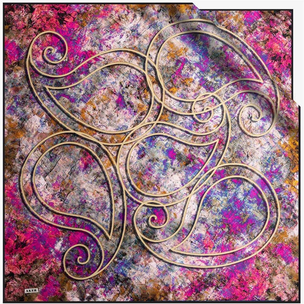 Aker Yanni Turkish Silk Scarf No. 21 Silk Hijabs,Aker,Silk Scarves Aker 