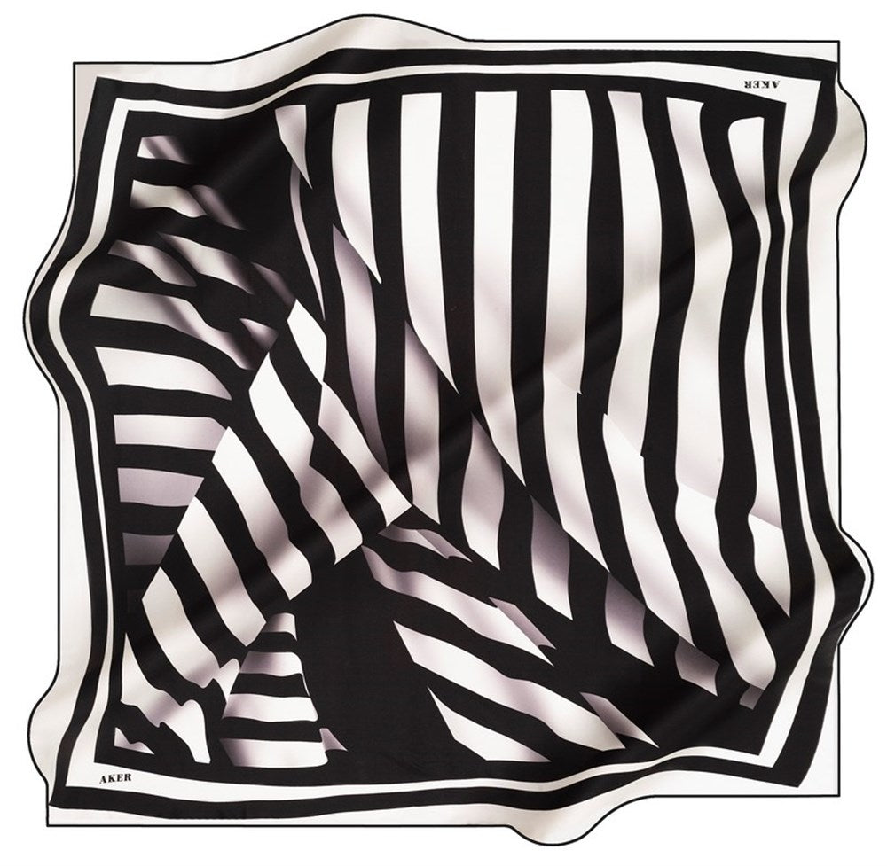 Aker Zalora Silk Hair Wrap No 11 Silk Hijabs,Aker,Silk Scarves Aker 