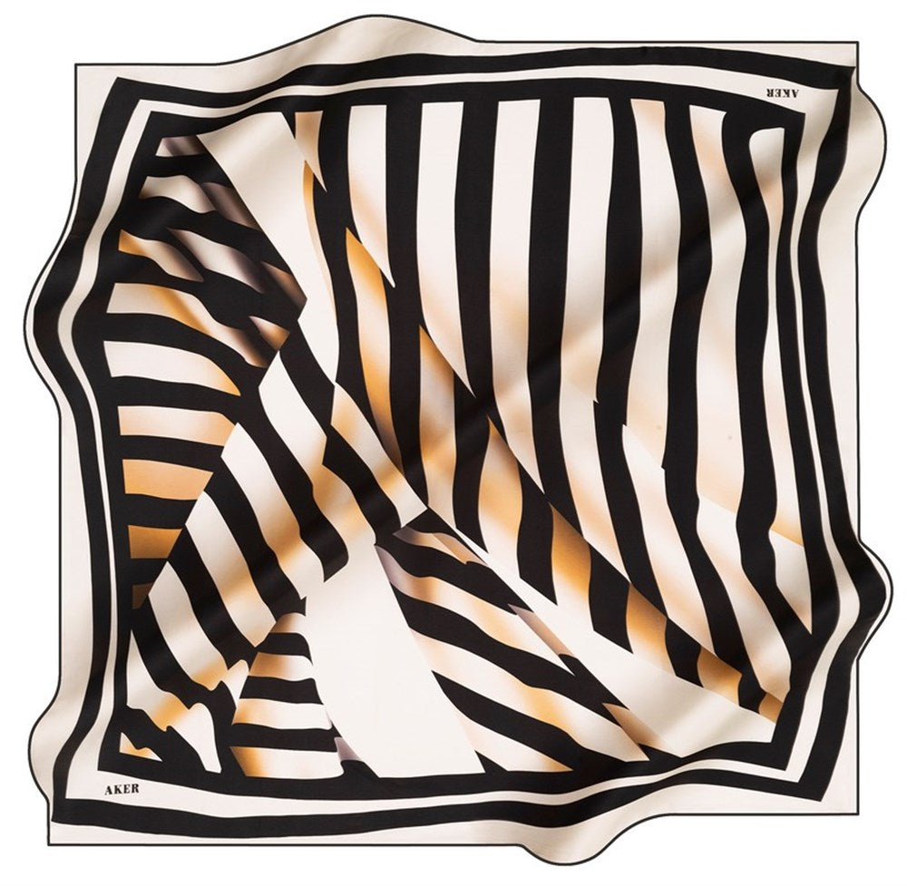 Aker Zalora Silk Hair Wrap No 12 Silk Hijabs,Aker,Silk Scarves Aker 