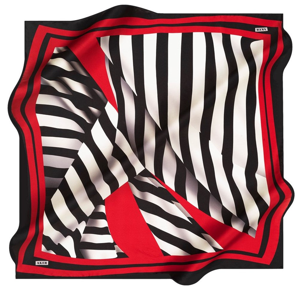 Aker Zalora Silk Hair Wrap No 13 Silk Hijabs,Aker,Silk Scarves Aker 