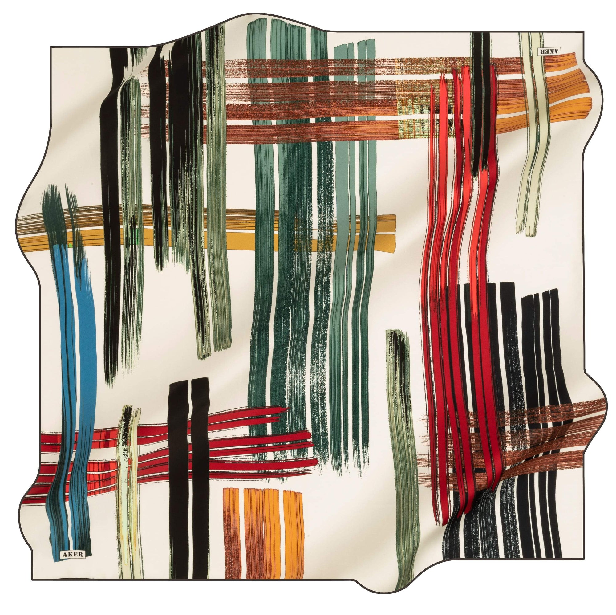 Aker McKinnon Turkish Silk Hair Wrap No. 12 - Beautiful Hijab Styles