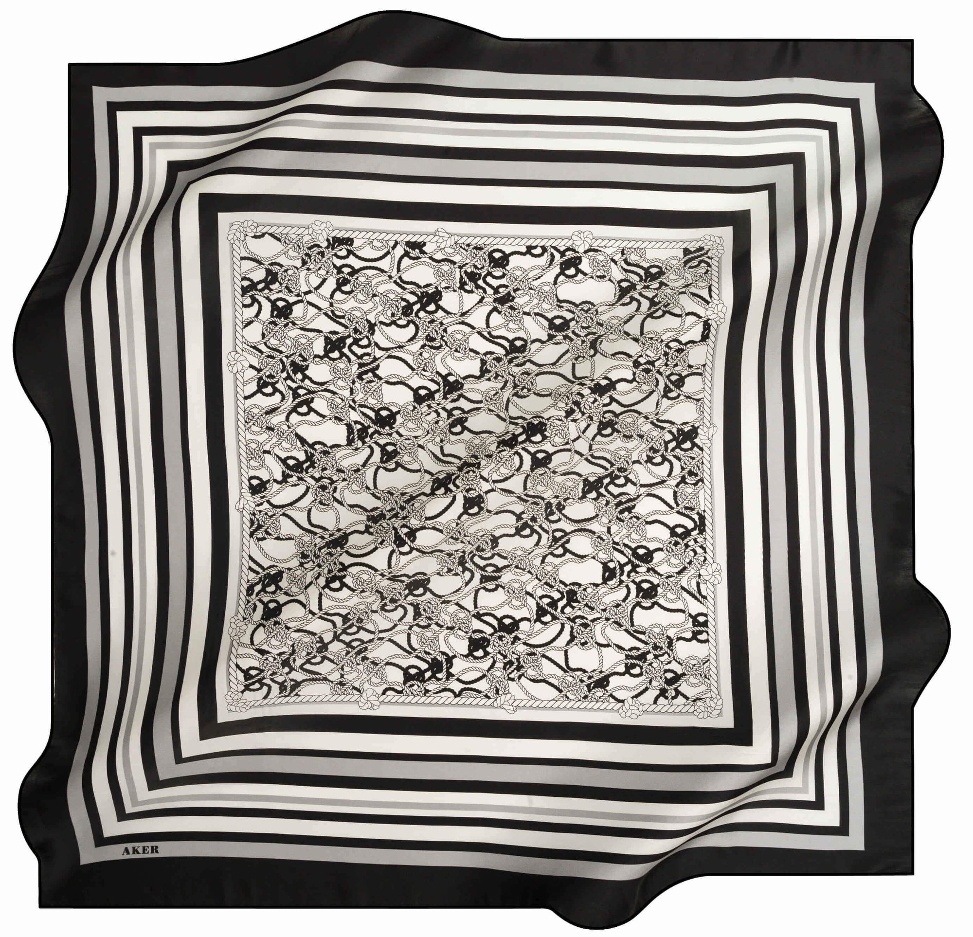 Aker Vintage Silk Scarf Gloria No. 13 - Beautiful Hijab Styles