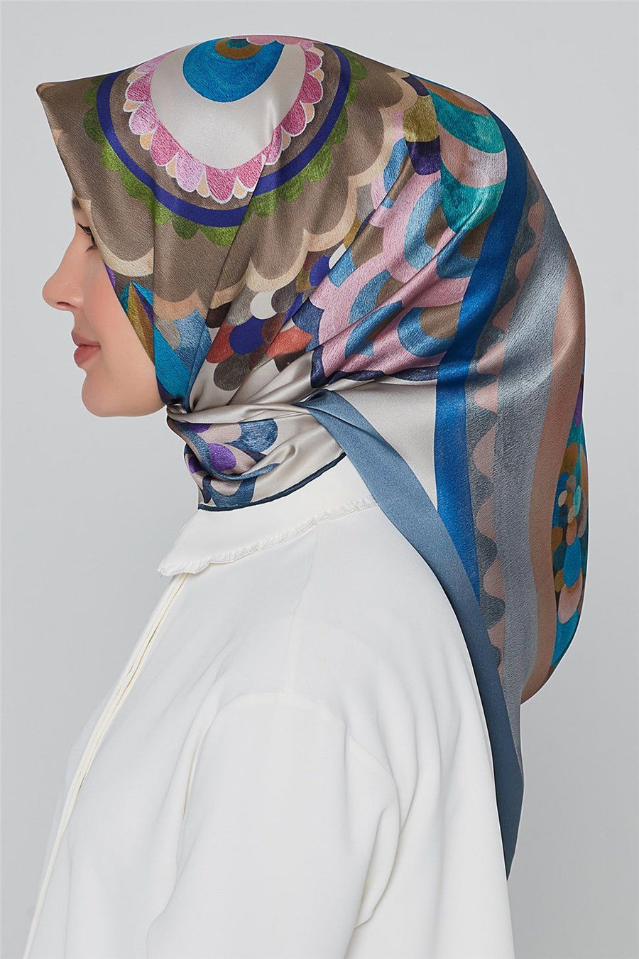 Armine Bambi Turkish Silk Hijab No. 23 - Beautiful Hijab Styles