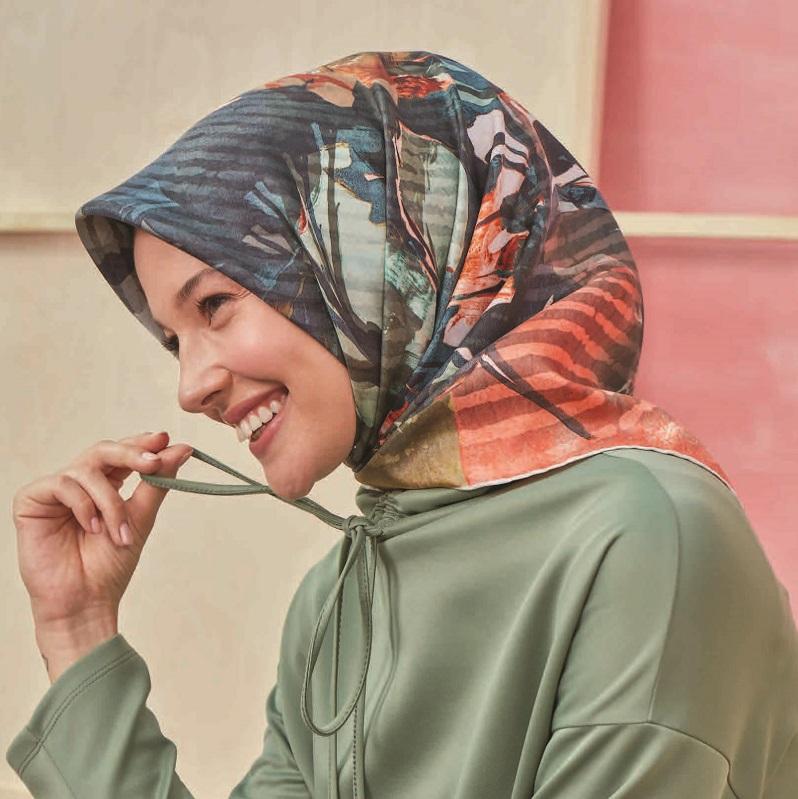 Armine Carolina Floral Ladies Scarf No. 35 - Beautiful Hijab Styles