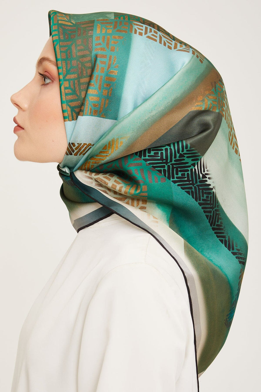 Armine Andaz Women Silk Scarf #37 Silk Hijabs,Armine Armine 