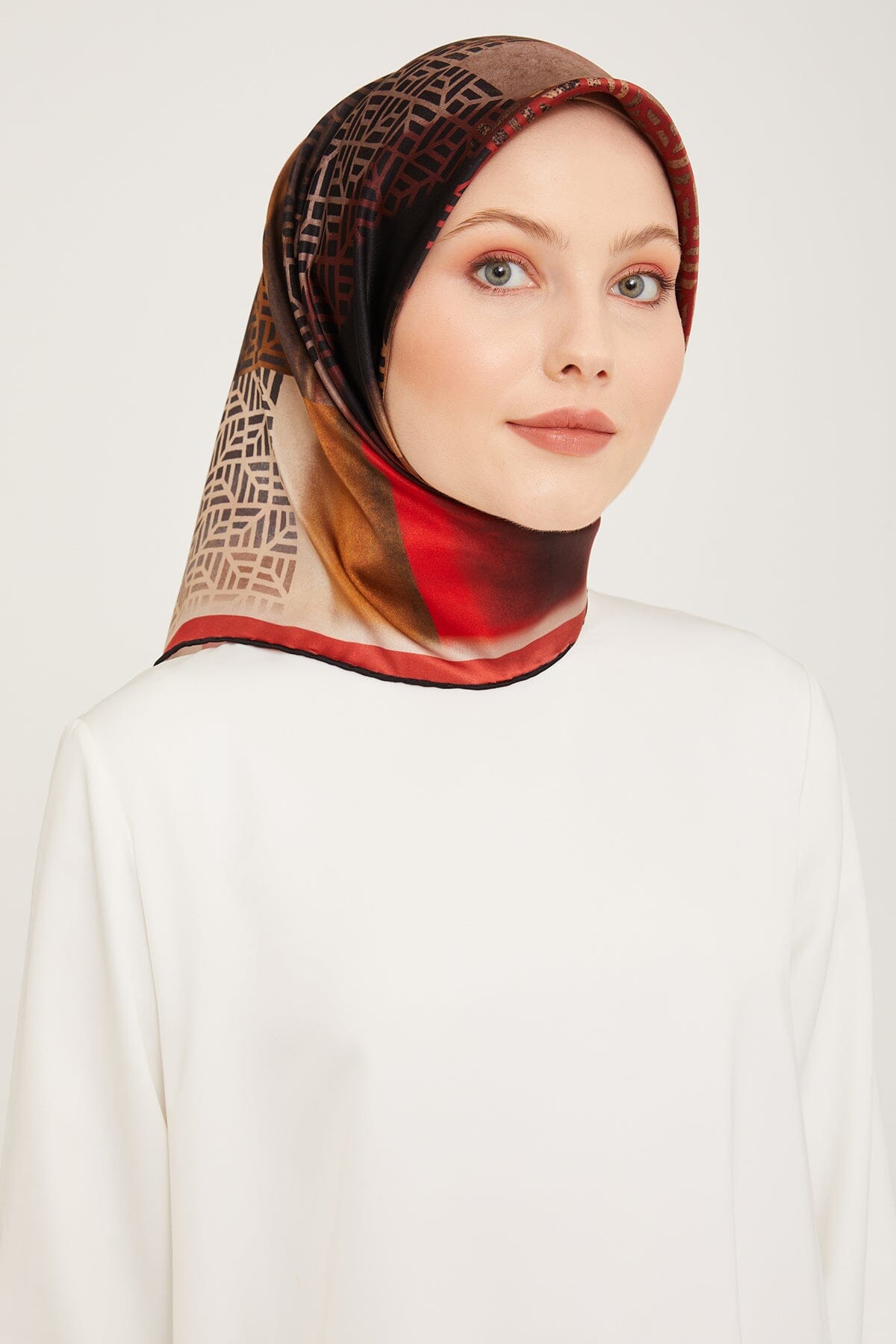 Armine Andaz Women Silk Scarf #7 Silk Hijabs,Armine Armine 