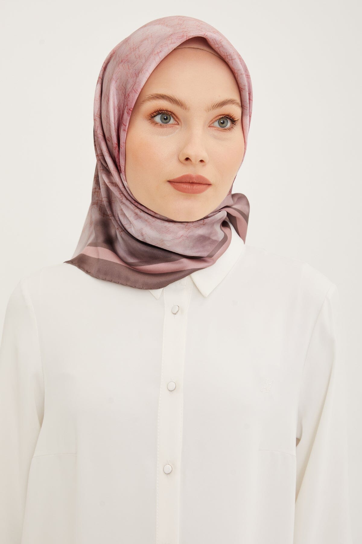 Armine Anggun Floral Silk Scarf #2 Silk Hijabs,Armine Armine 