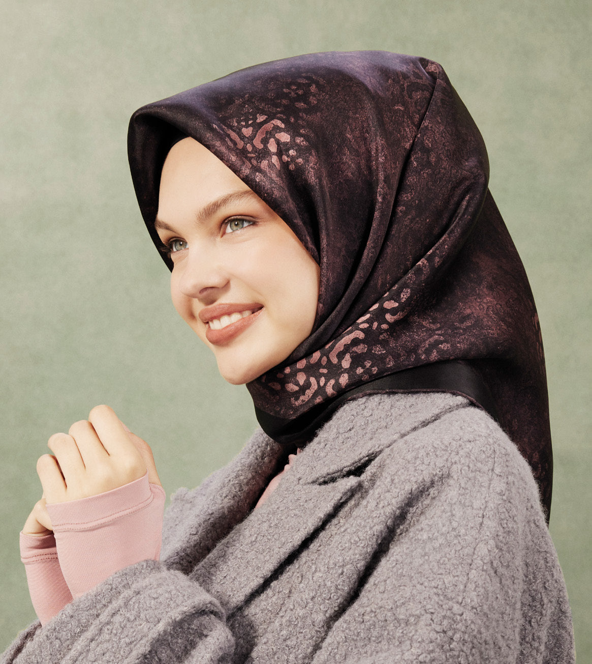 Armine Antonia Silk Hair Wrap No. 33 Silk Hijabs,Armine Armine 