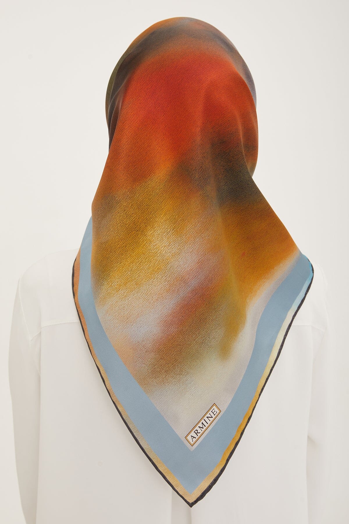 Armine Aurora Square Silk Scarf #1 Silk Hijabs,Armine Armine 