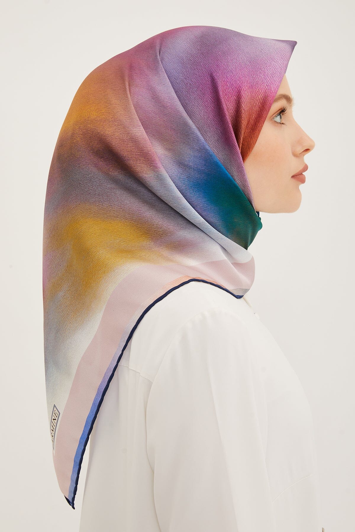 Armine Aurora Square Silk Scarf #36 Silk Hijabs,Armine Armine 