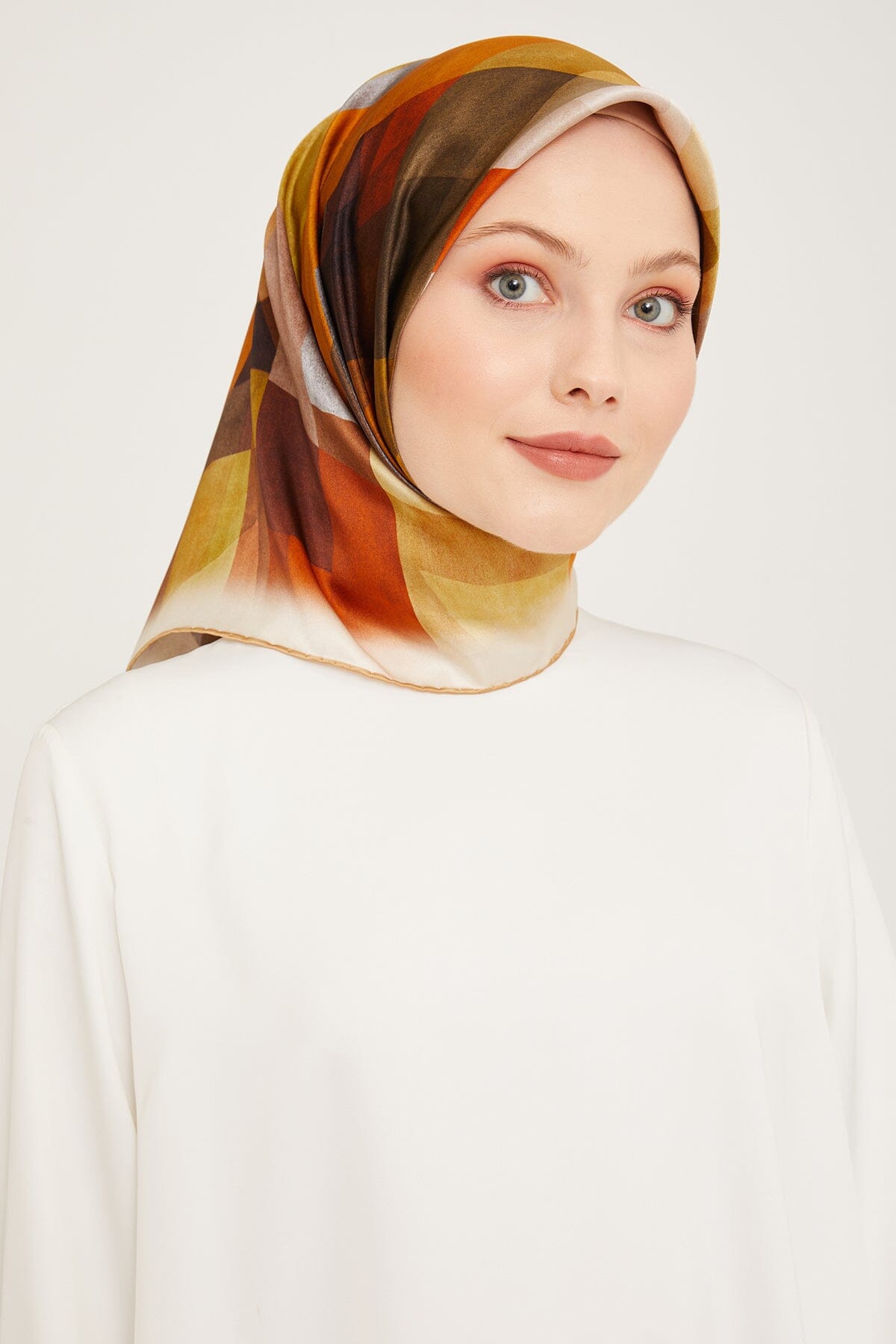 Armine Ayana Classy Silk Scarf #36 Silk Hijabs,Armine Armine 