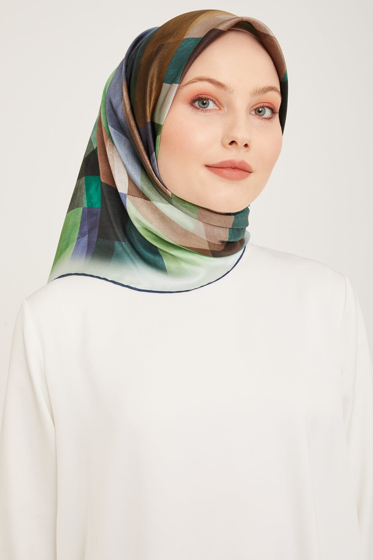 Armine Ayana Classy Silk Scarf #37 Silk Hijabs,Armine Armine 