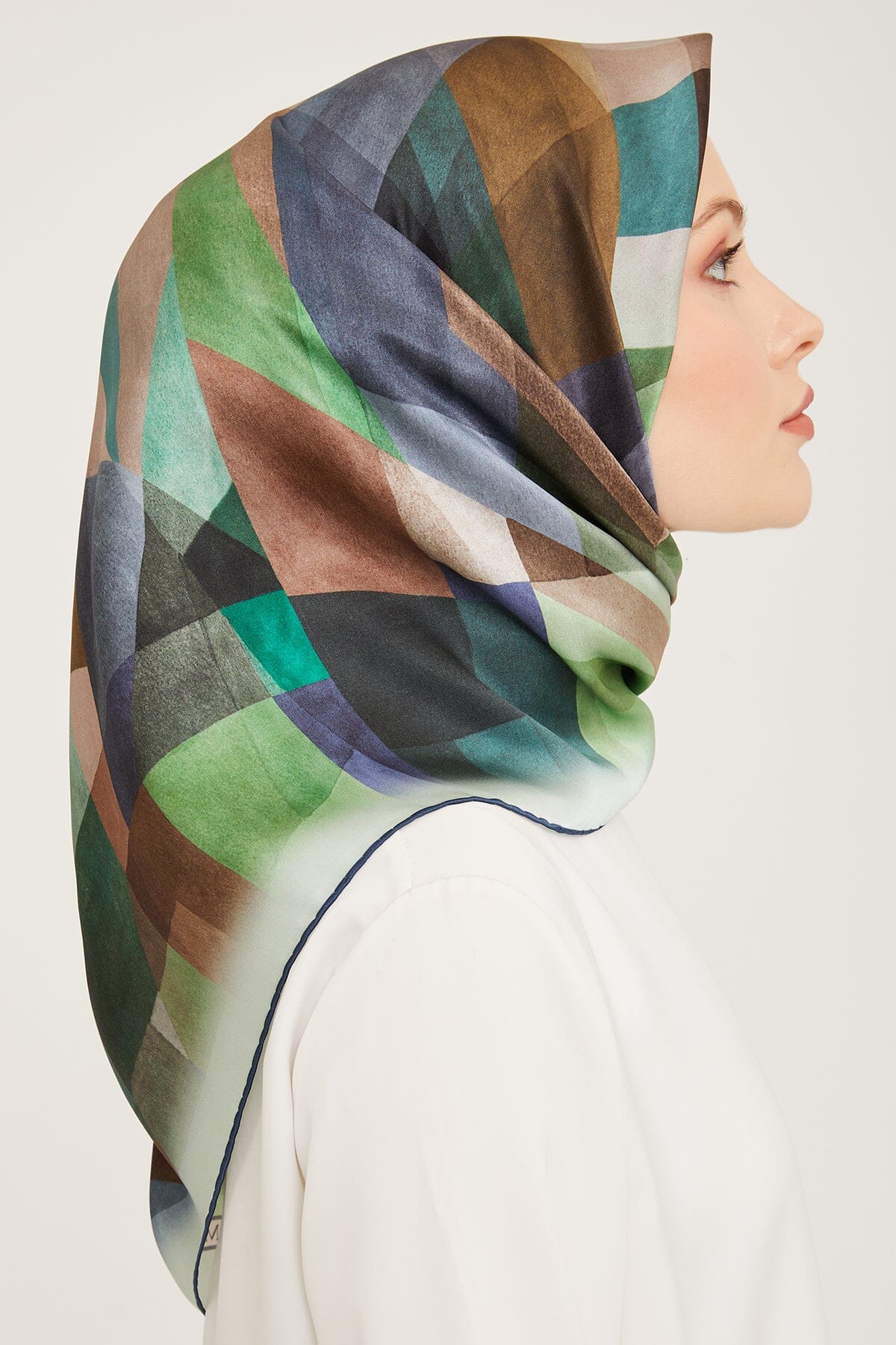 Armine Ayana Classy Silk Scarf #37 Silk Hijabs,Armine Armine 