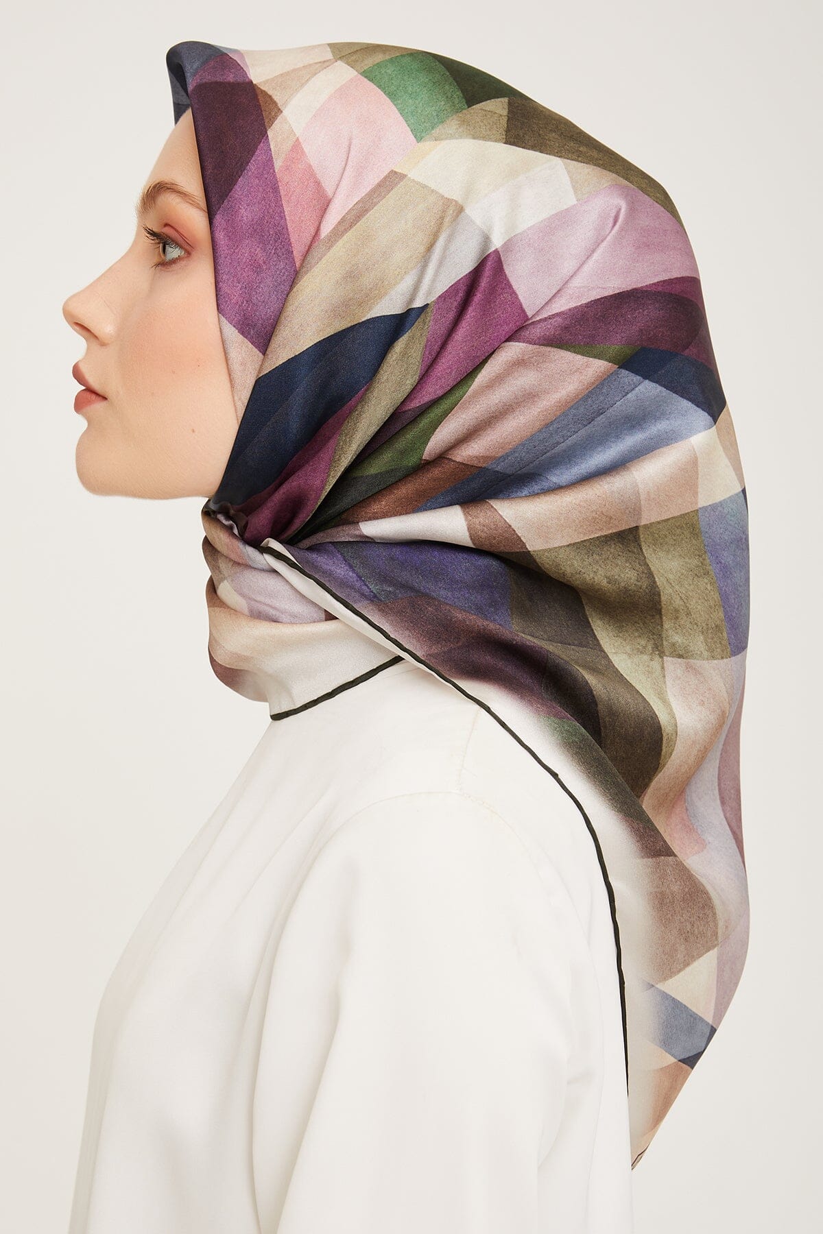 Armine Ayana Classy Silk Scarf #51 Silk Hijabs,Armine Armine 