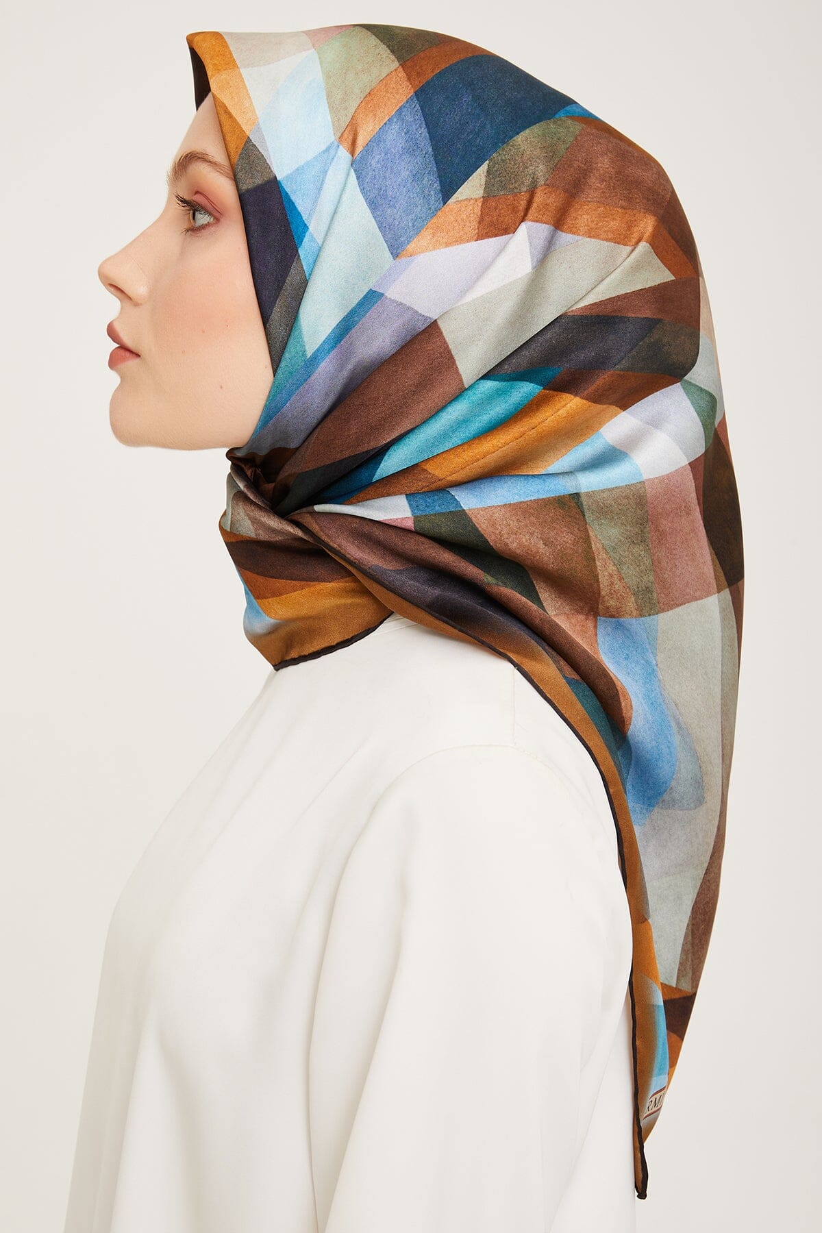Armine Ayana Classy Silk Scarf #53 Silk Hijabs,Armine Armine 