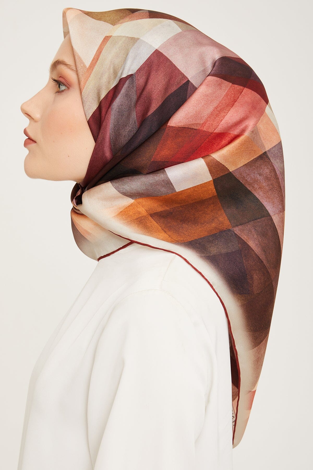 Armine Ayana Classy Silk Scarf #54 Silk Hijabs,Armine Armine 