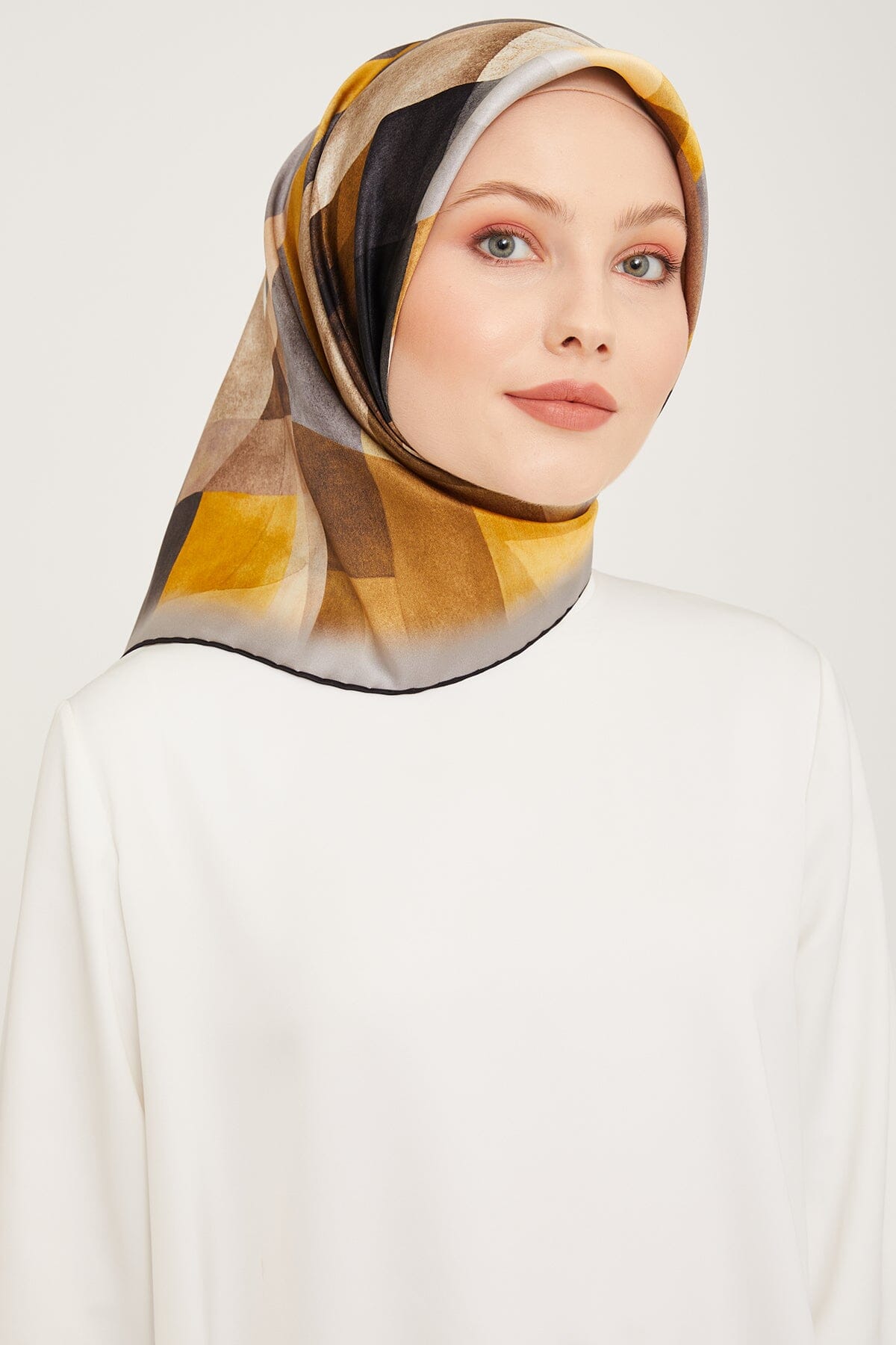 Armine Ayana Classy Silk Scarf #7 Silk Hijabs,Armine Armine 