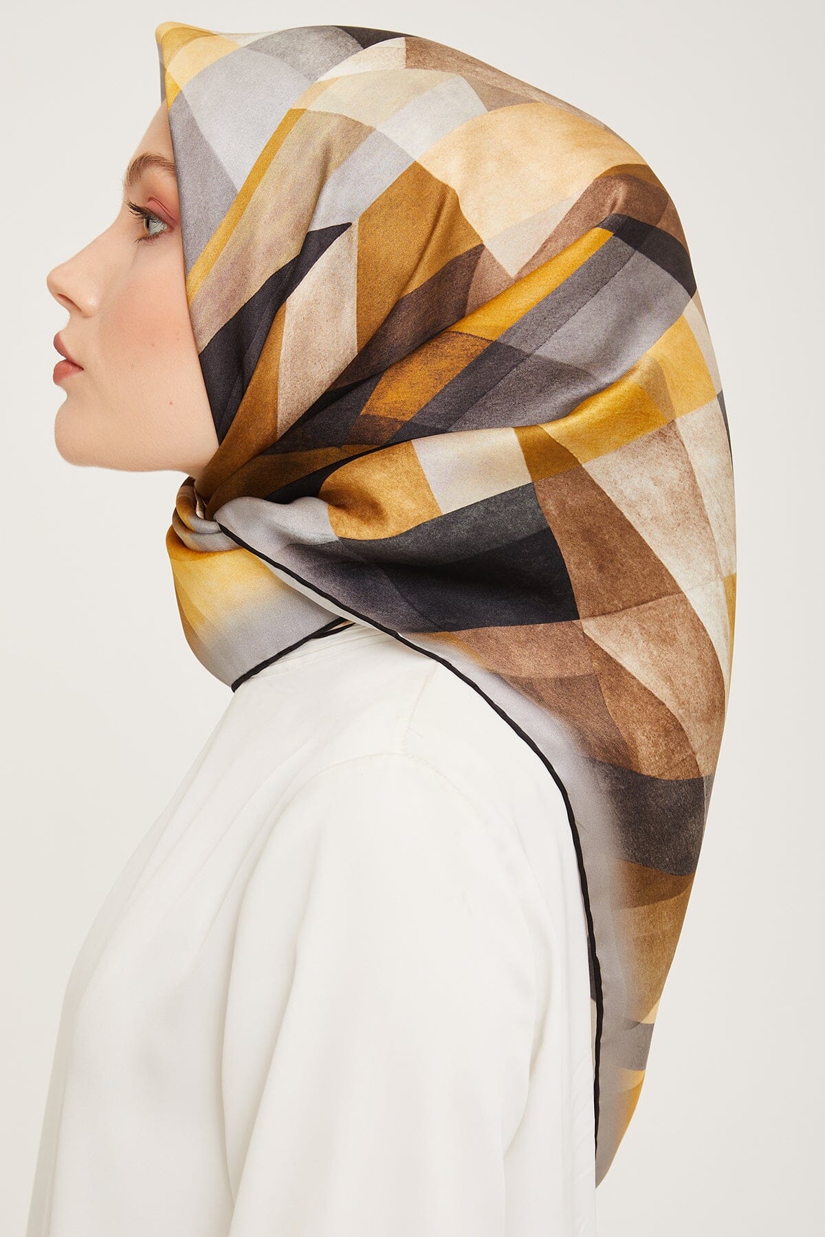 Armine Ayana Classy Silk Scarf #7 Silk Hijabs,Armine Armine 