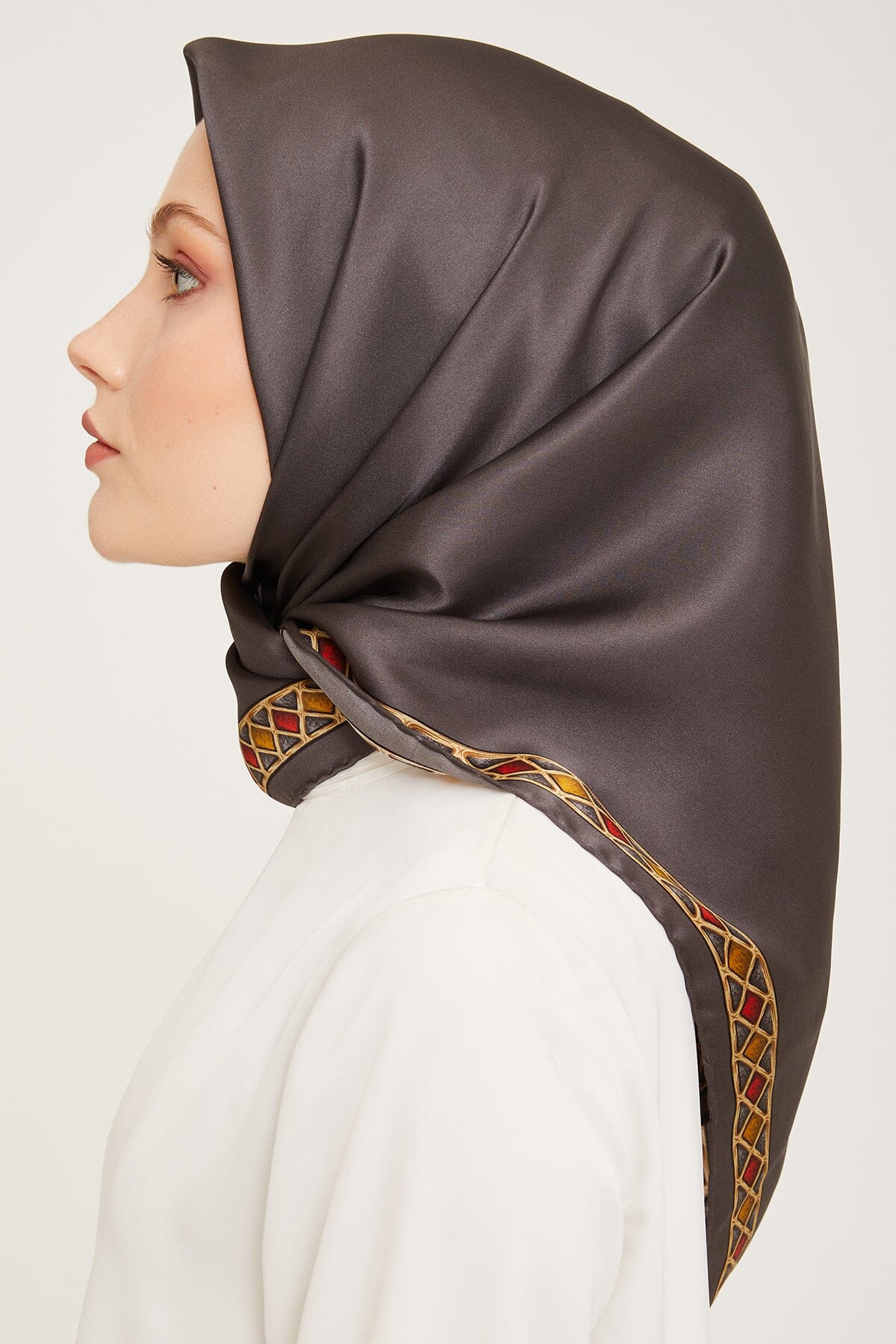 Armine Belle Classy Silk Scarf #35 Silk Hijabs,Armine Armine 