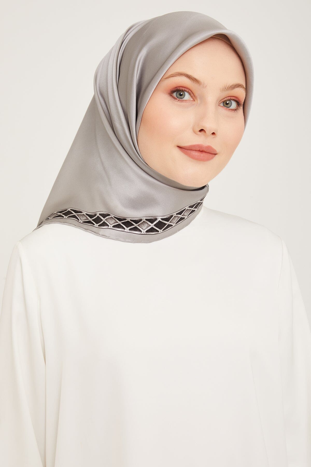 Armine Belle Classy Silk Scarf #6 Silk Hijabs,Armine Armine 