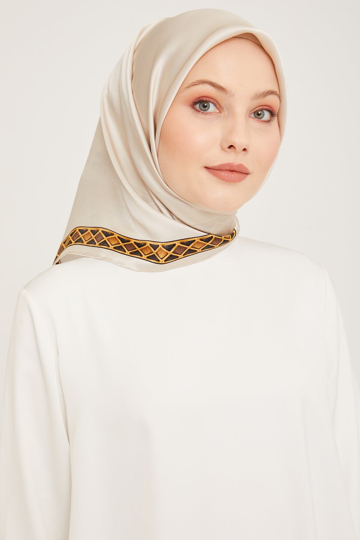 Armine Belle Classy Silk Scarf #8 Silk Hijabs,Armine Armine 