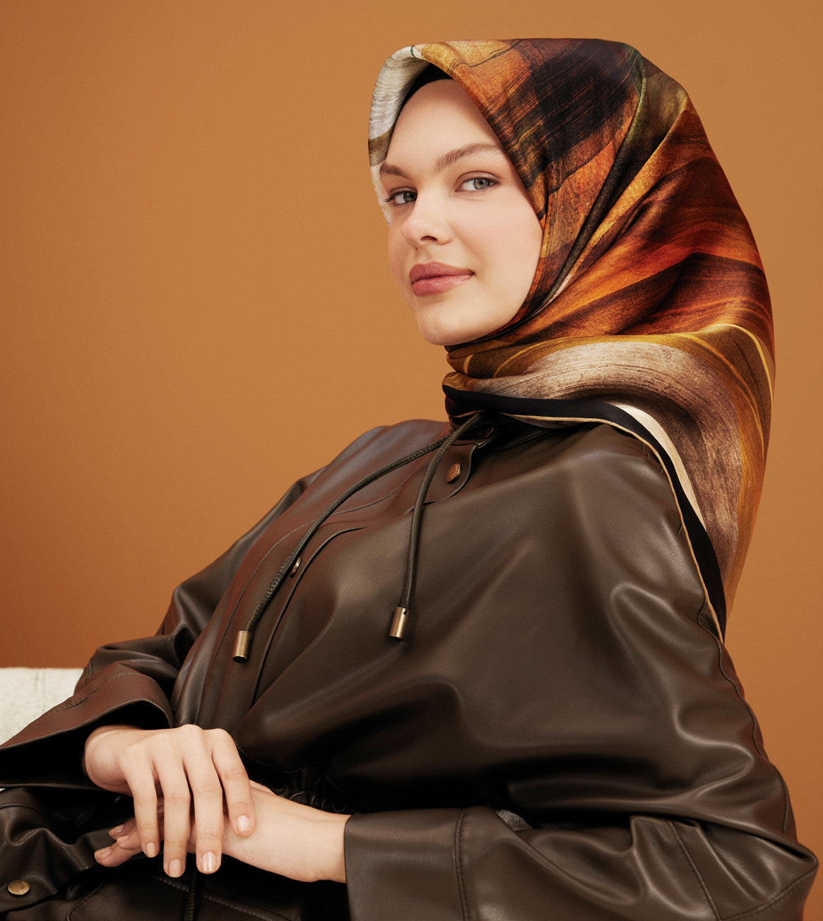 Armine Bennett Modern Silk Scarf No. 40 Silk Hijabs,Armine Armine 