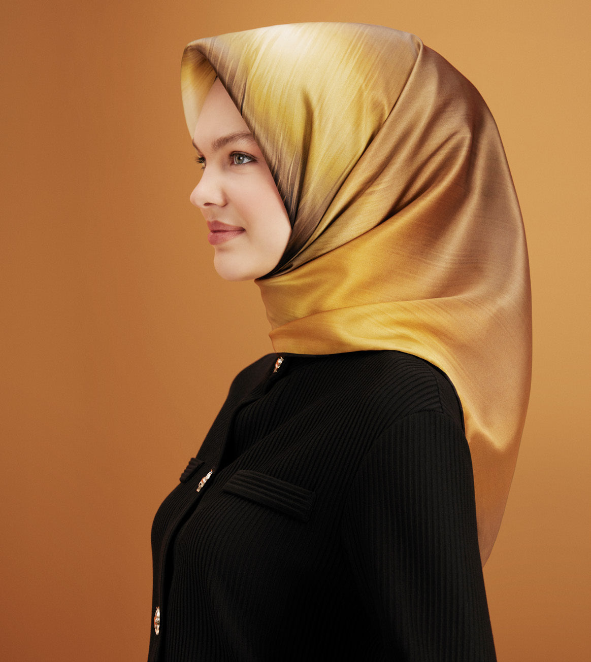 Armine Bronte Printed Silk Scarf No. 32 Silk Hijabs,Armine Armine 