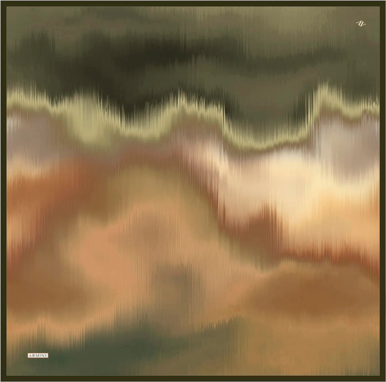 Armine Bronte Printed Silk Scarf No. 34 Silk Hijabs,Armine Armine 