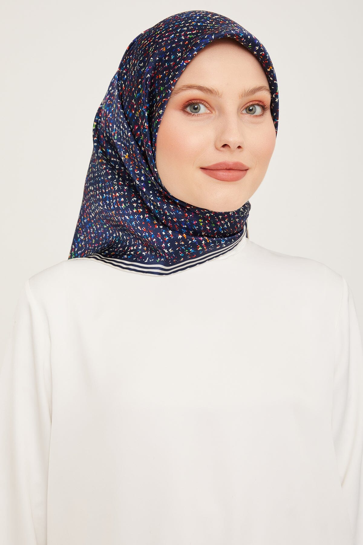 Armine Cambridge Silk Scarf #10 Silk Hijabs,Armine Armine 