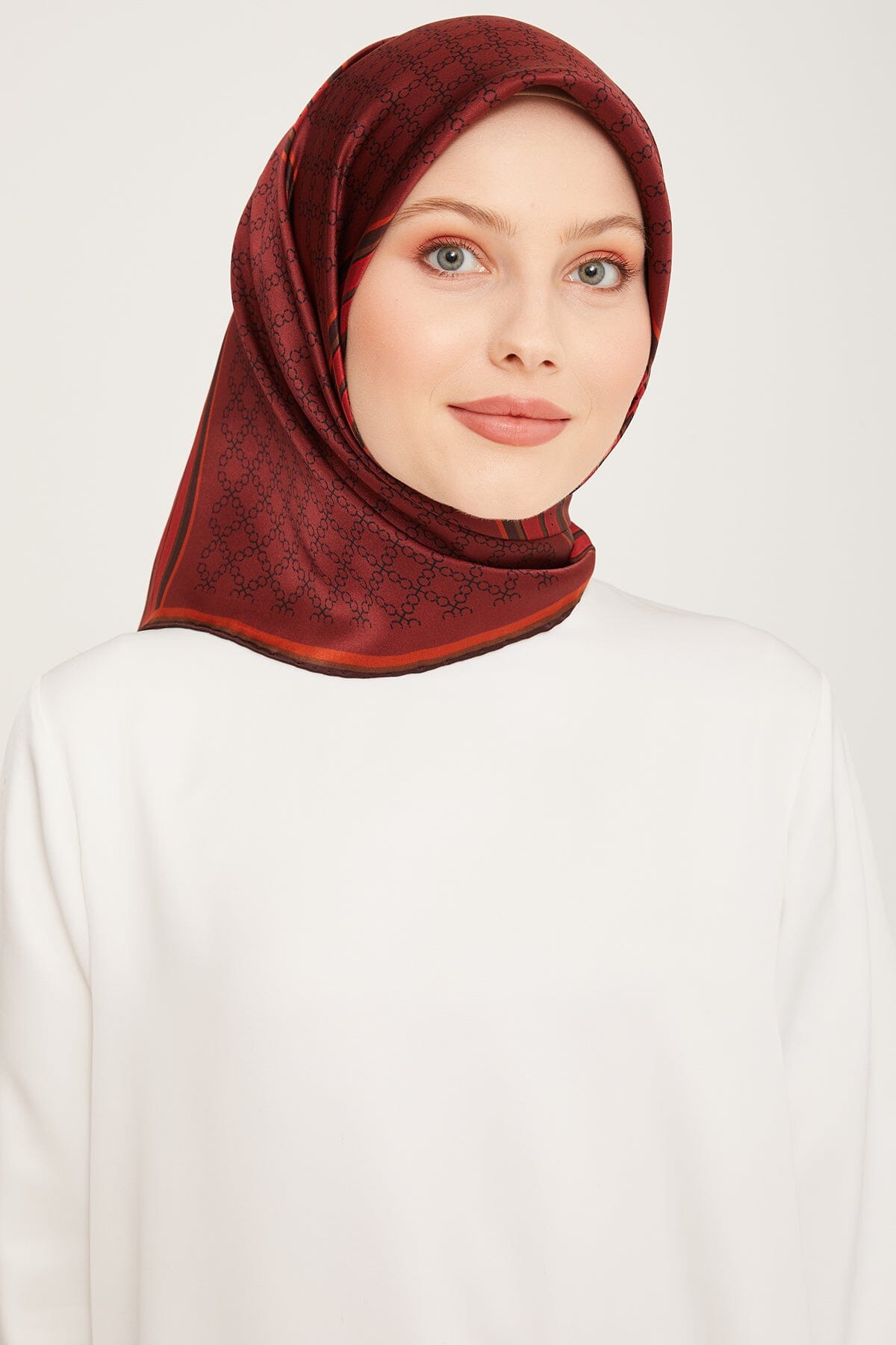 Armine Catherine Classy Silk Scarf #2 Silk Hijabs,Armine Armine 