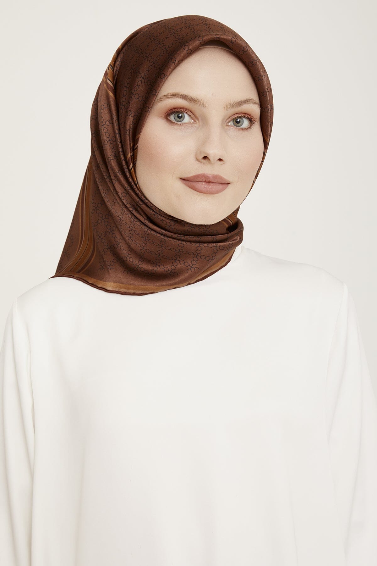 Armine Catherine Classy Silk Scarf #4 Silk Hijabs,Armine Armine 