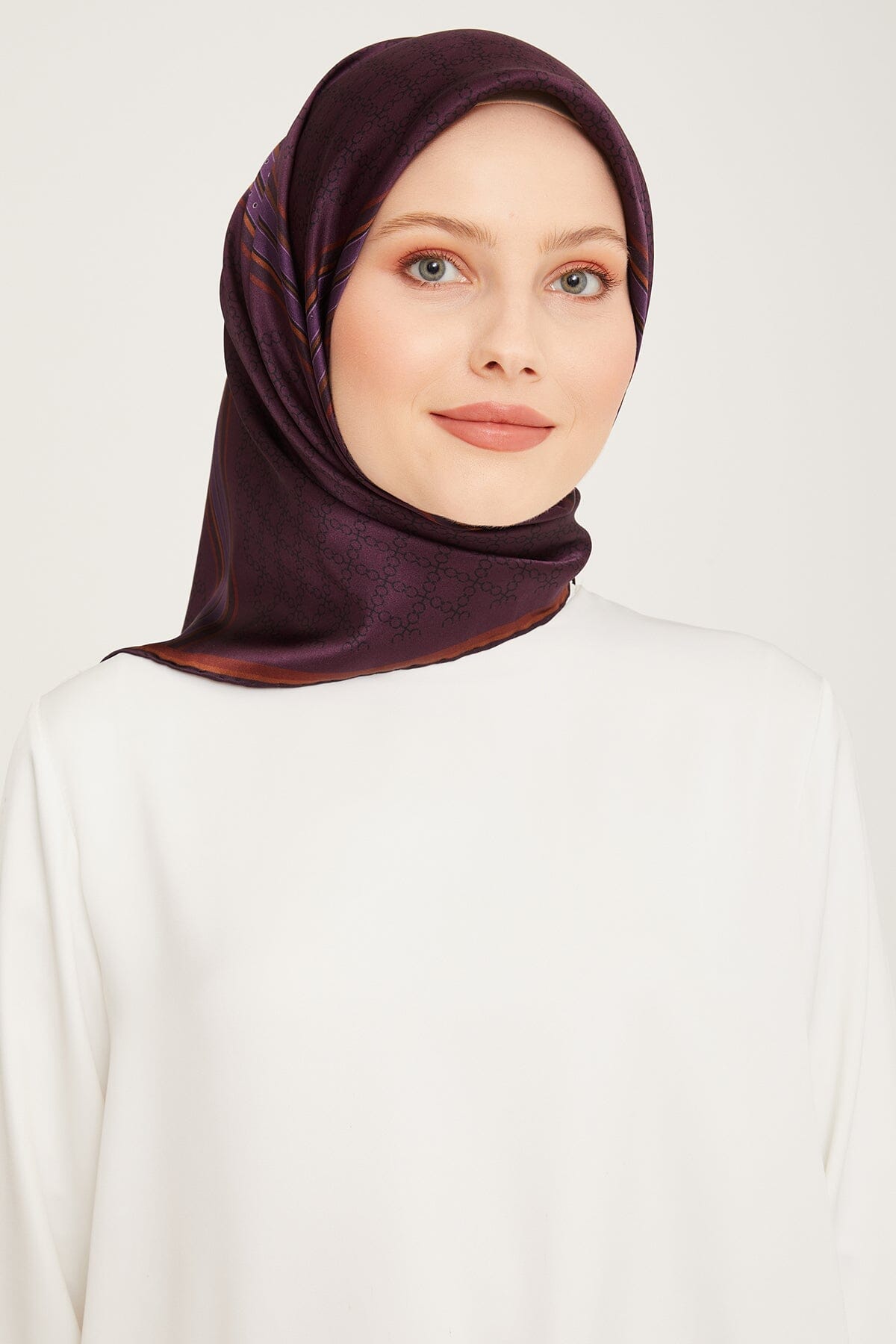 Armine Catherine Classy Silk Scarf #6 Silk Hijabs,Armine Armine 