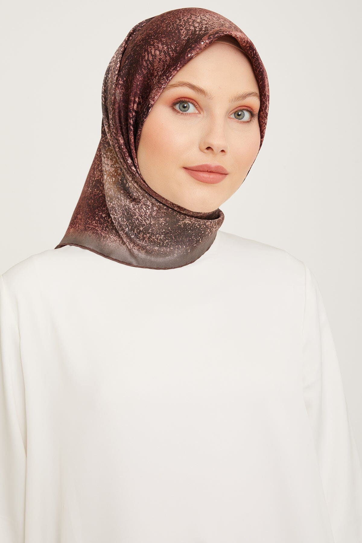 Armine Claude Everyday Silk Scarf #6 Silk Hijabs,Armine Armine 