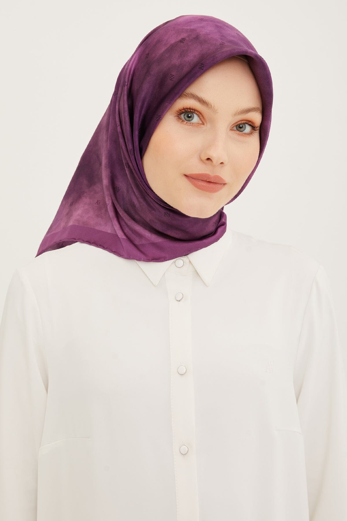 Armine Claudia Silk Twill Scarf #4 Silk Hijabs,Armine Armine 