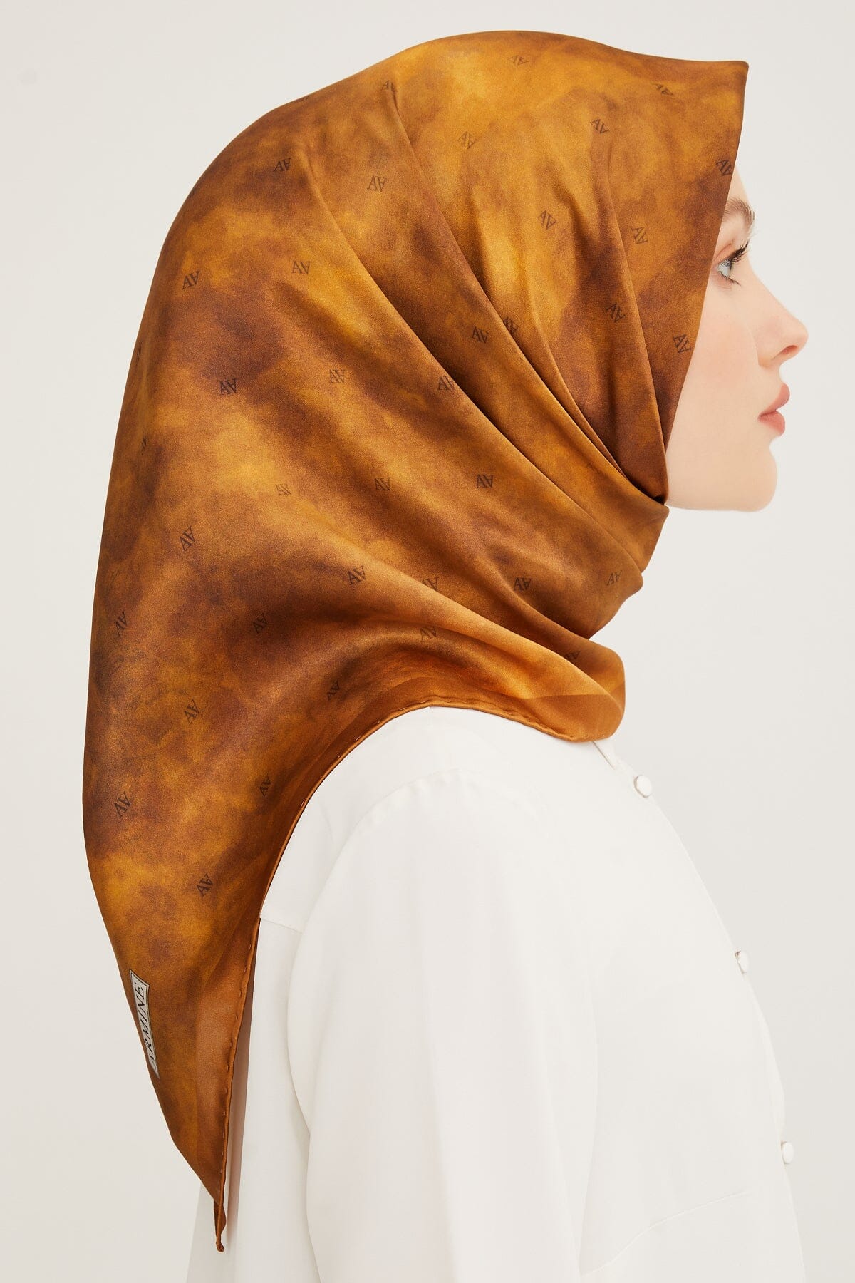 Armine Claudia Silk Twill Scarf #53 Silk Hijabs,Armine Armine 
