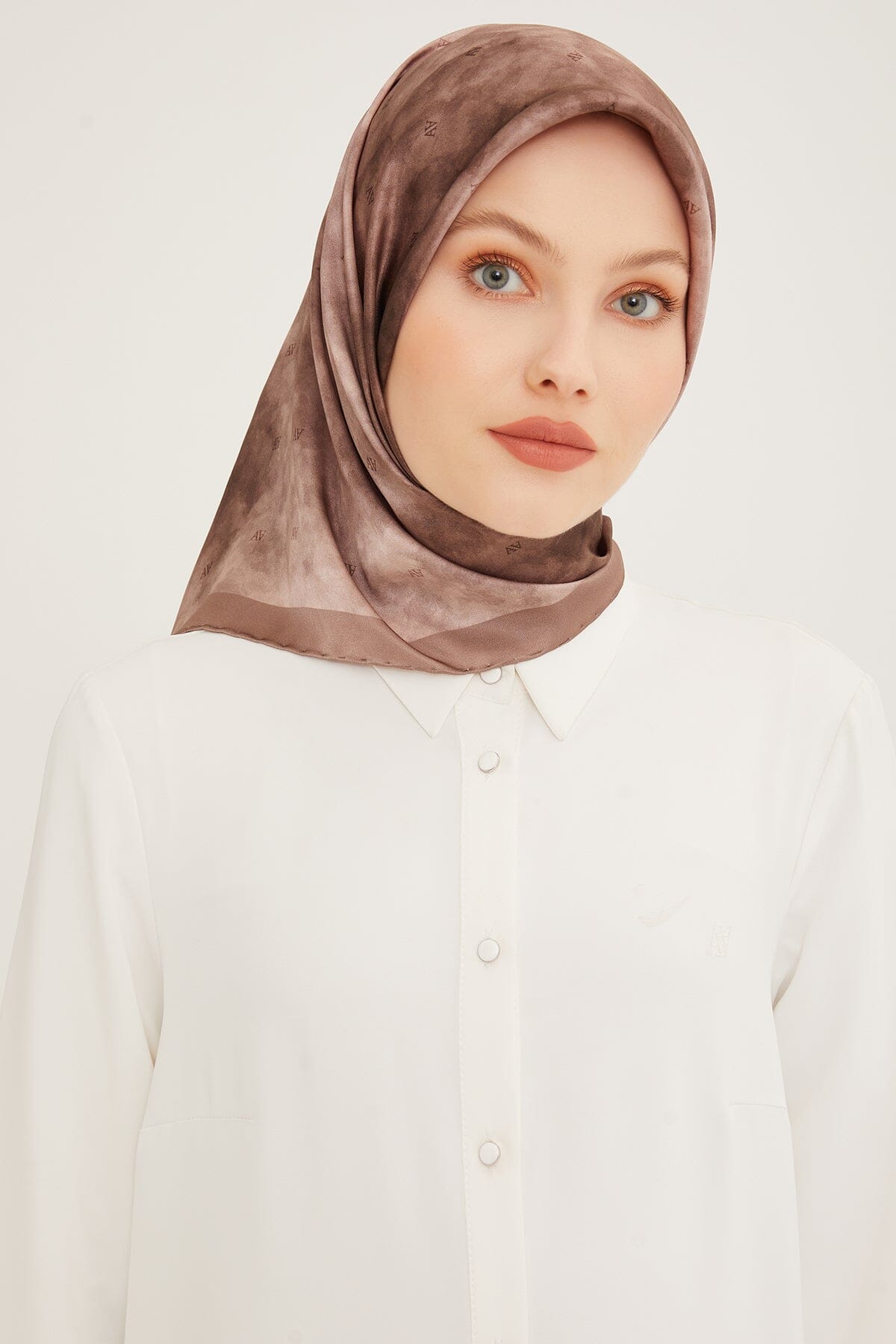Armine Claudia Silk Twill Scarf #7 Silk Hijabs,Armine Armine 