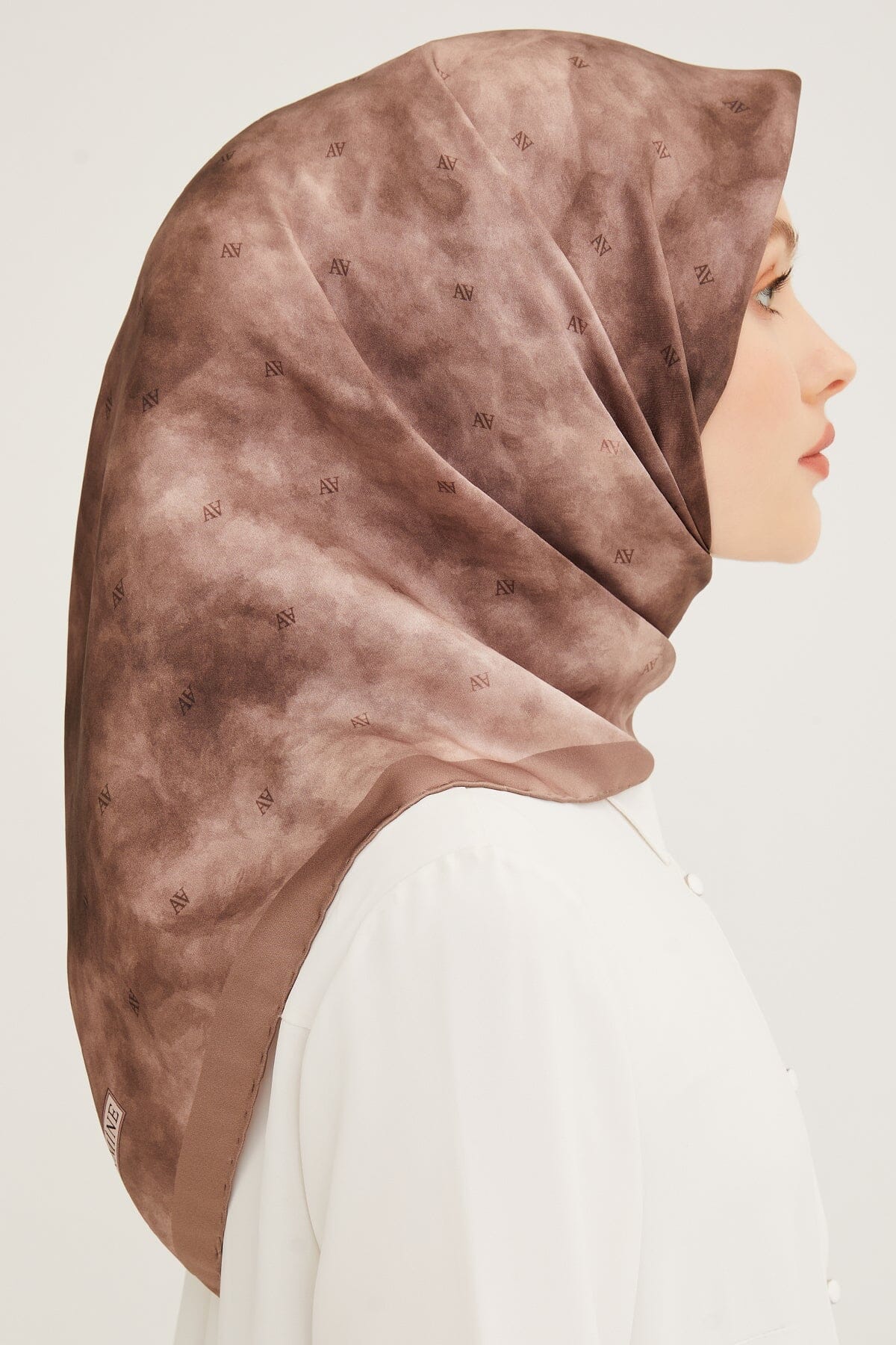 Armine Claudia Silk Twill Scarf #7 Silk Hijabs,Armine Armine 