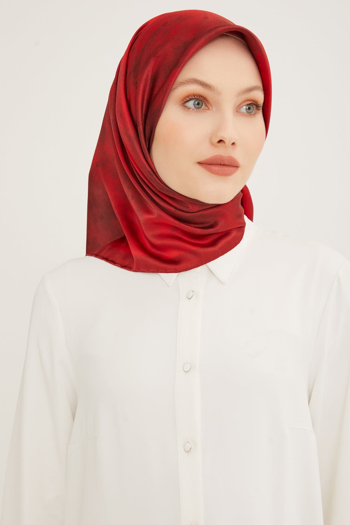 Armine Claudia Silk Twill Scarf #8 Silk Hijabs,Armine Armine 