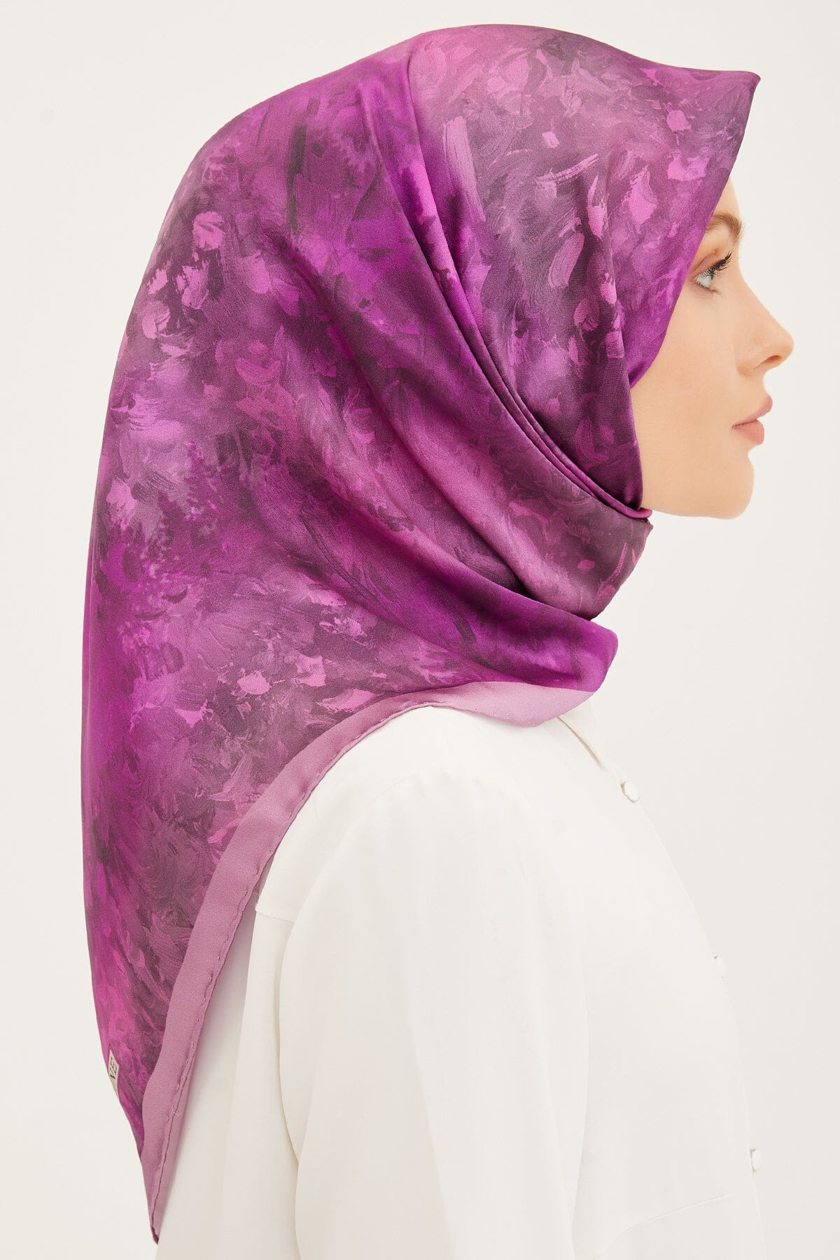 Armine Coffetti Silk Twill Scarf #3 Silk Hijabs,Armine Armine 