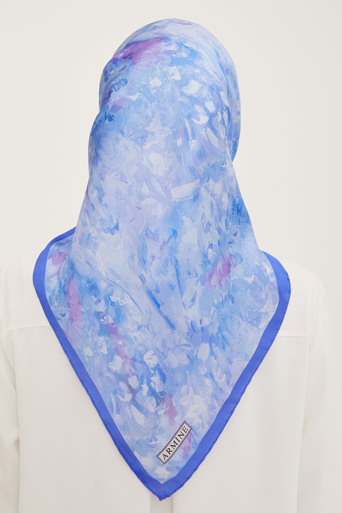 Armine Coffetti Silk Twill Scarf #56 Silk Hijabs,Armine Armine 