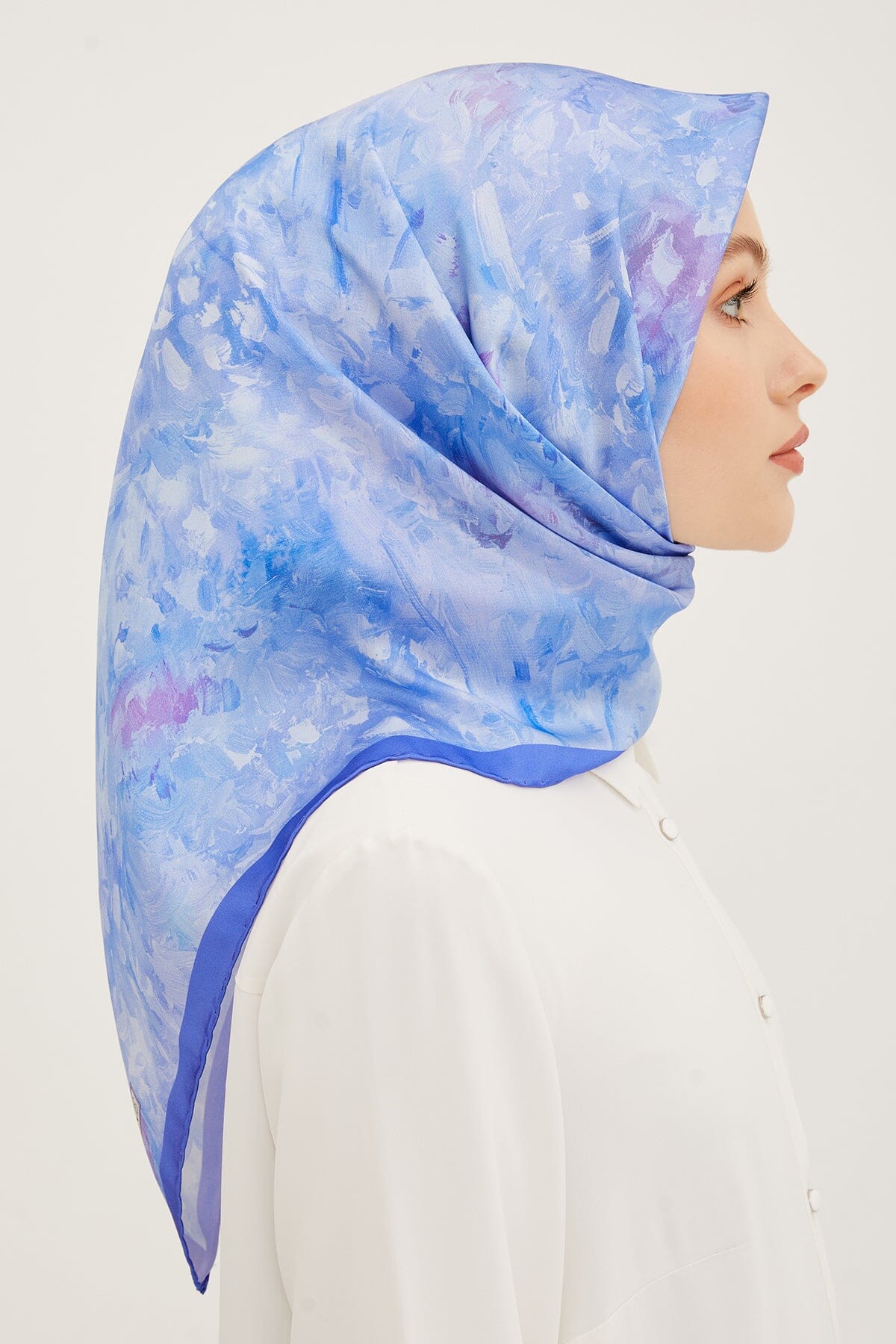 Armine Coffetti Silk Twill Scarf #56 Silk Hijabs,Armine Armine 