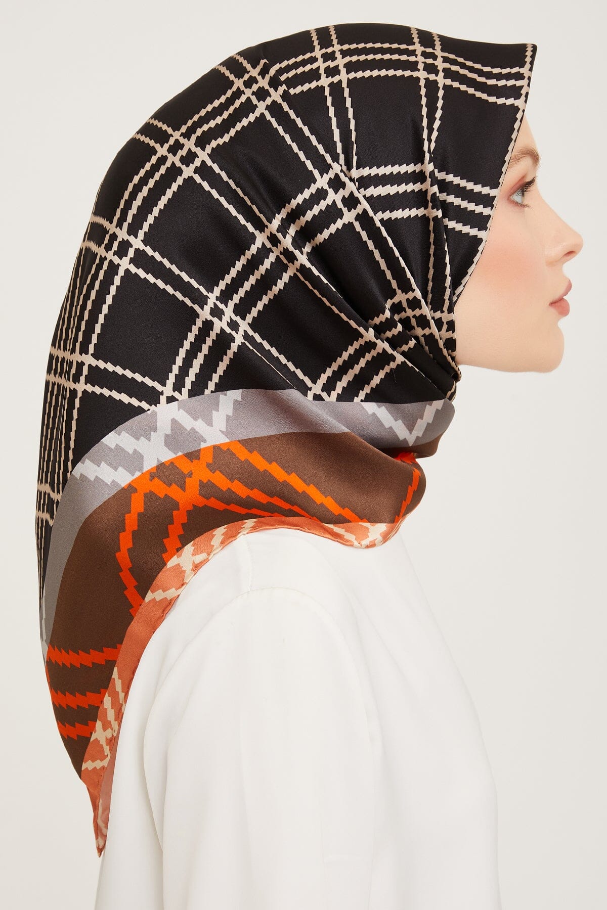 Armine Como Turkish Silk Scarf #32 Silk Hijabs,Armine Armine 