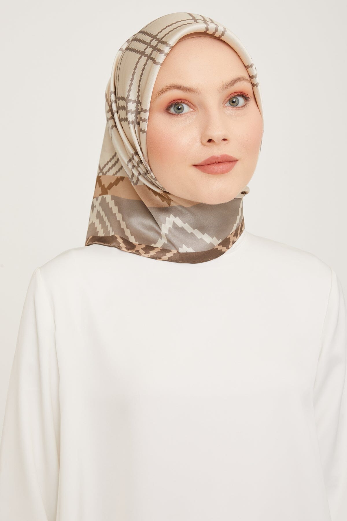 Armine Como Turkish Silk Scarf #33 Silk Hijabs,Armine Armine 