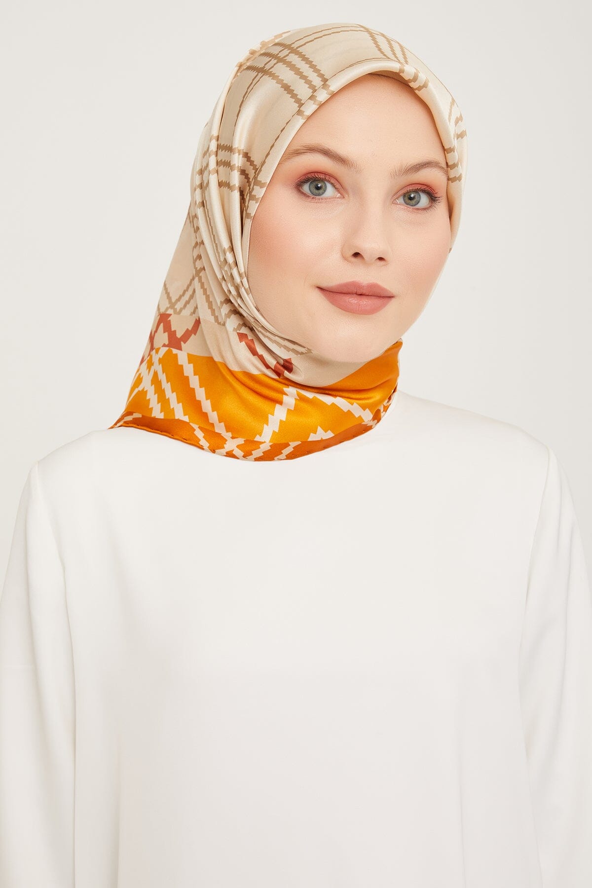 Armine Como Turkish Silk Scarf #37 Silk Hijabs,Armine Armine 