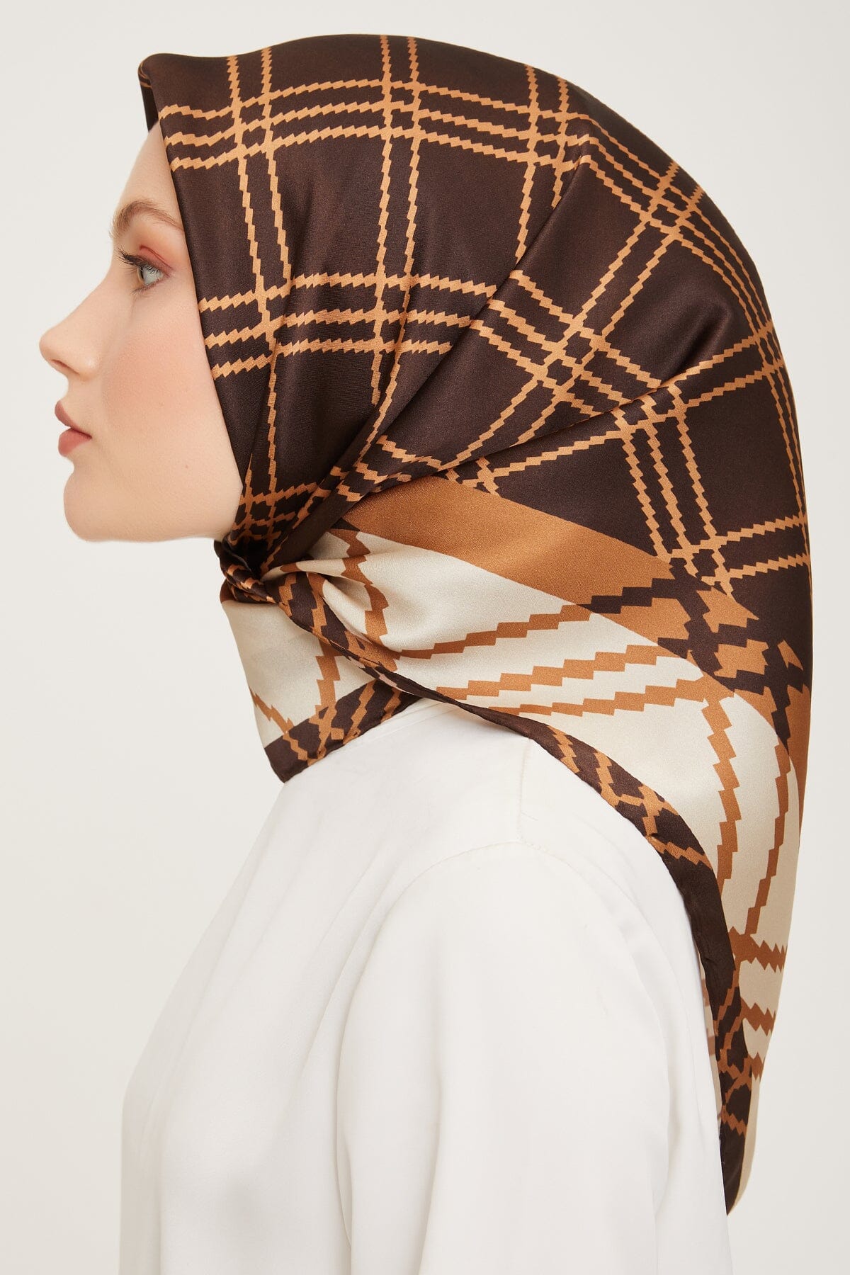 Armine Como Turkish Silk Scarf #53 Silk Hijabs,Armine Armine 